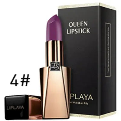 Luxury Platinum Waterproof Matte Lipstick in 6 Colors