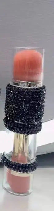 Five-in-One Portable Diamond Makeup Brush Set