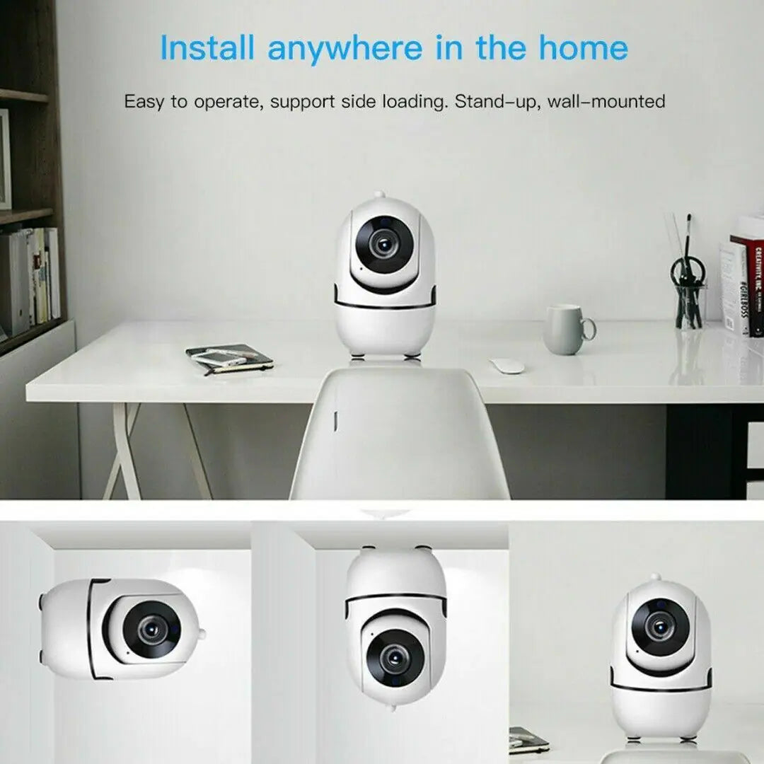 1080P WiFi Wireless Indoor Home Security Camera Night Vision Baby Pet Monitor