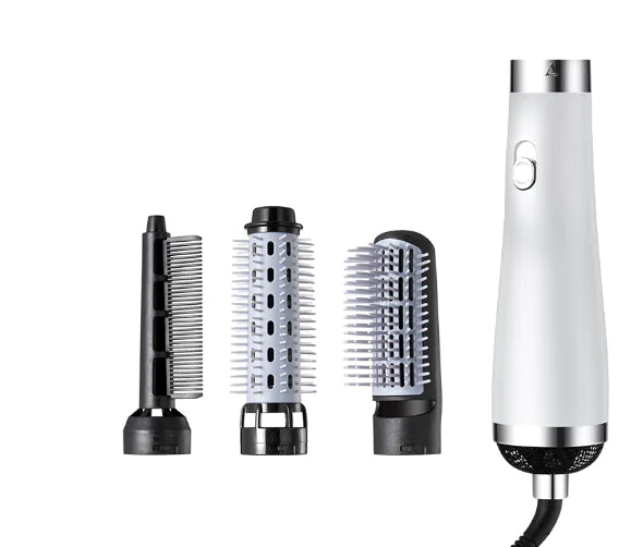 3-in-1 Negative Ion Hot Air Curling and Straightening Comb