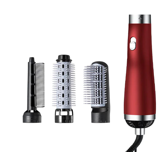 3-in-1 Negative Ion Hot Air Curling and Straightening Comb